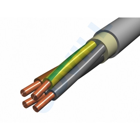 MBCu 5x4mm tömör erű rézkábel kábel (NYM-J)